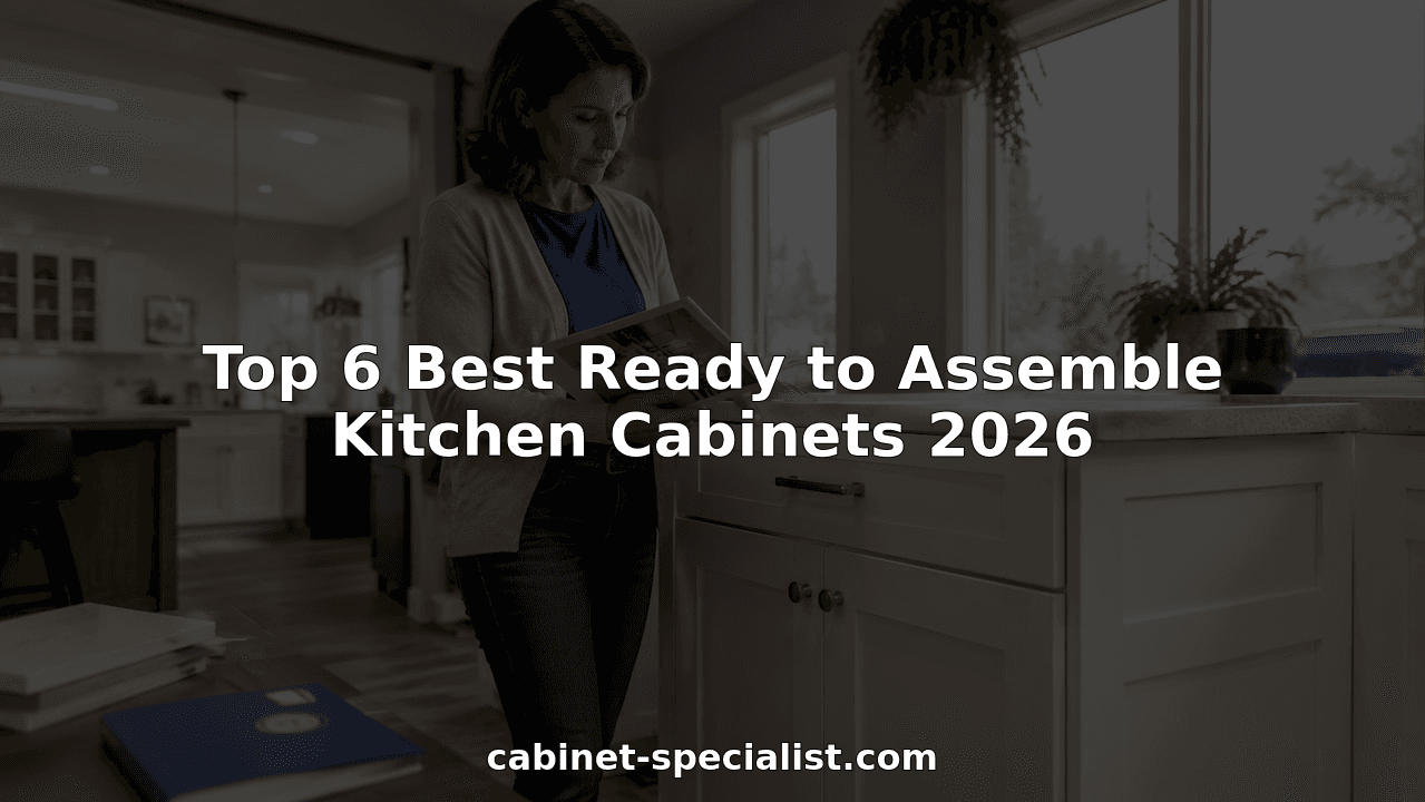 Top 6 Best Ready to Assemble Kitchen Cabinets 2026