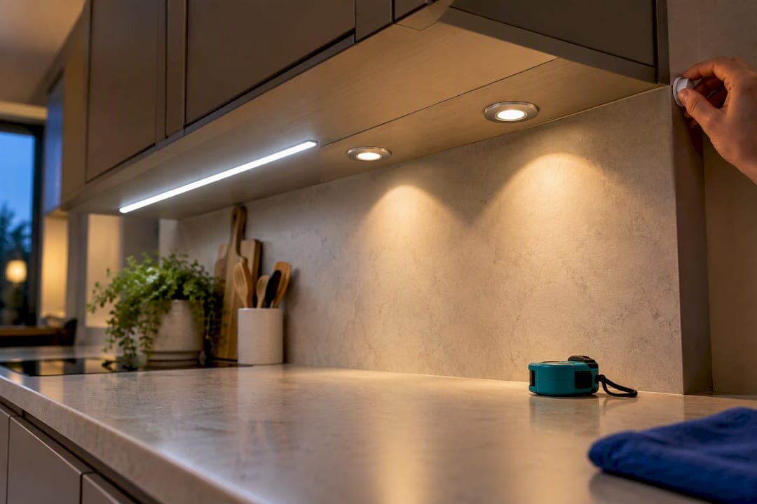Homeowners: Avoid Rework With Under Cabinet Lighting Types That Fit Your Cabinets