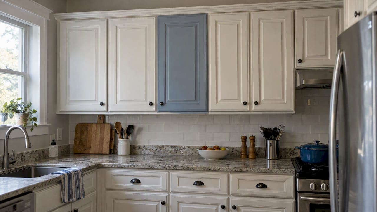 6 Checks to Order Raised Panel Cabinet Style Right