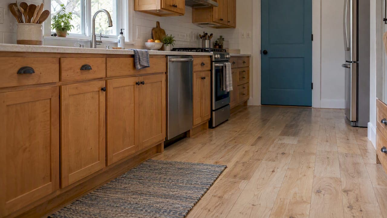 How to Match Cabinets to Floors Without Clashing
